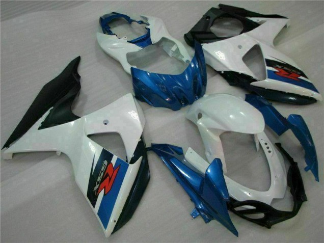 Blau Weiß 09-16 Suzuki GSXR 1000 Motor Verkleidung Blau Weiß 09-16 Suzuki GSXR 1000 Motor Verkleidung