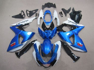 Blau Weiß 09-16 Suzuki GSXR 1000 Motorrad Verkleidung Komplett Sets