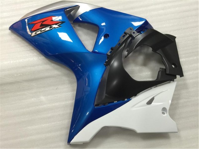 Blau Weiß 09-16 Suzuki GSXR 1000 Motorrad Verkleidungen & Plastik Blau Weiß 09-16 Suzuki GSXR 1000 Motorrad Verkleidungen & Plastik