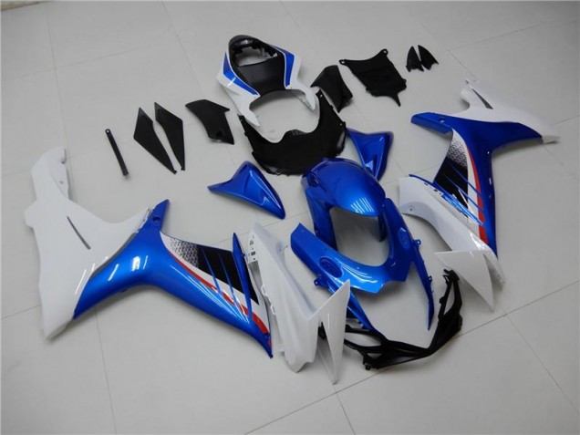 Blau Weiß 11-21 Suzuki GSXR 600/750 Motorrad Verkleidung Blau Weiß 11-21 Suzuki GSXR 600/750 Motorrad Verkleidung