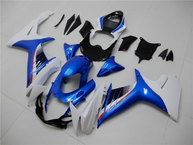 Blau Weiß 11-21 Suzuki GSXR 600/750 Motorrad Verkleidung Blau Weiß 11-21 Suzuki GSXR 600/750 Motorrad Verkleidung