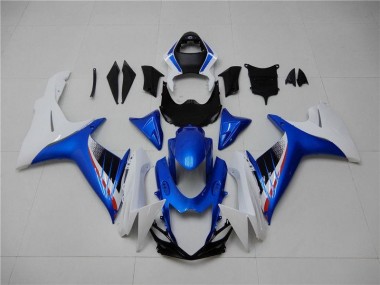Blau Weiß 11-21 Suzuki GSXR 600/750 Motorrad Verkleidung