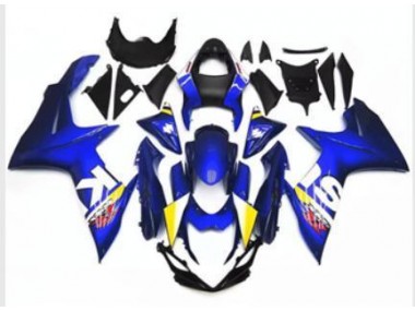 Blau Weiß 11-21 Suzuki GSXR 600/750 Motorrad Verkleidung & Plastik