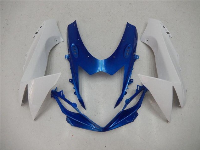 Blau Weiß 11-21 Suzuki GSXR 600/750 Motorrad Vollverkleidung Blau Weiß 11-21 Suzuki GSXR 600/750 Motorrad Vollverkleidung