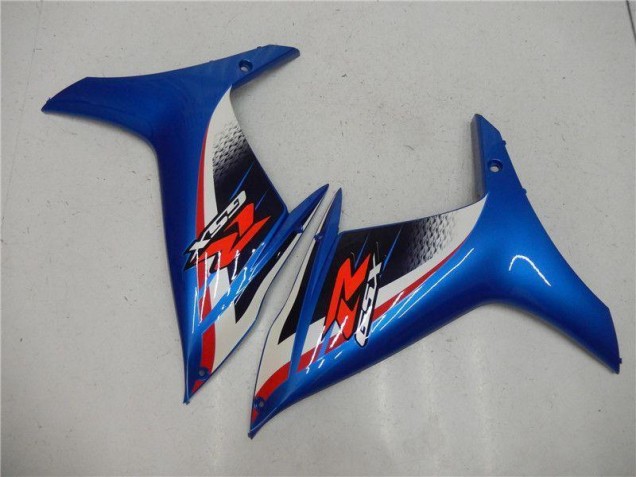 Blau Weiß 11-21 Suzuki GSXR 600/750 Motorrad Vollverkleidung Blau Weiß 11-21 Suzuki GSXR 600/750 Motorrad Vollverkleidung