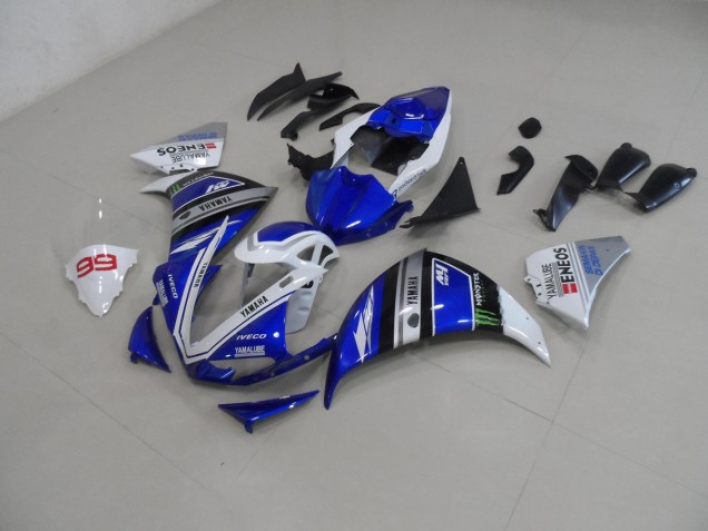 Blau Weiß 12-14 Yamaha YZF R1 Motorrad Verkleidungen Blau Weiß 12-14 Yamaha YZF R1 Motorrad Verkleidungen