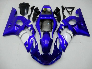 Blau Weiß 98-02 Yamaha YZF R6 Motorrad Verkleidungen