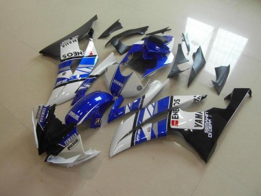 Blau Weiß Blau Weiß ENEOS 08-16 Yamaha YZF R6 Motorrad Verkleidung