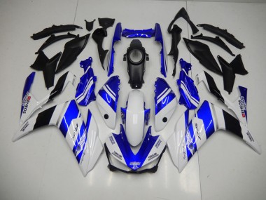 Blau Weiß Blau Weiß ENEOS 15-22 Yamaha YZF R3 Motorrad Verkleidung