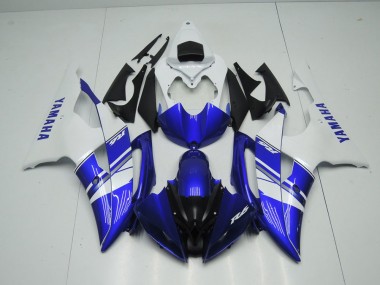 Blau Weiß OEM Stil 08-16 Yamaha YZF R6 Motorrad Verkleidung
