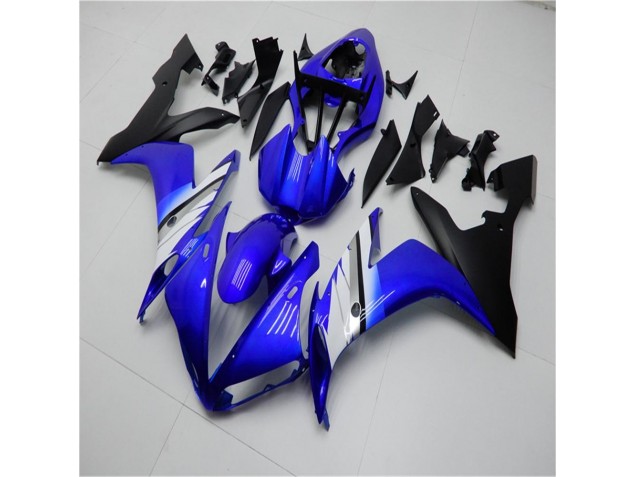 Blau Weiß Schwarz 04-06 Yamaha YZF R1 Motorrad Verkleidung Blau Weiß Schwarz 04-06 Yamaha YZF R1 Motorrad Verkleidung