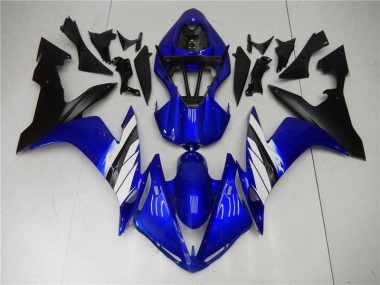 Blau Weiß Schwarz 04-06 Yamaha YZF R1 Motorrad Verkleidung