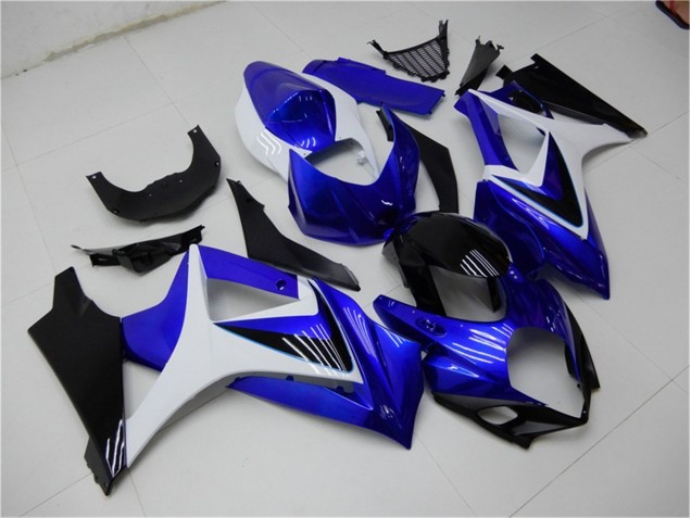 Blau Weiß Schwarz 07-08 Suzuki GSXR 1000 Motorrad Verkleidung Blau Weiß Schwarz 07-08 Suzuki GSXR 1000 Motorrad Verkleidung