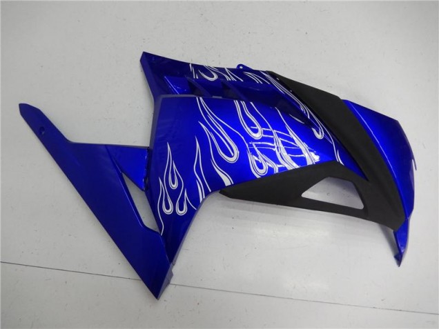 Blau Weiß Schwarz 13-16 Kawasaki EX300 Motorrad Verkleidung Blau Weiß Schwarz 13-16 Kawasaki EX300 Motorrad Verkleidung