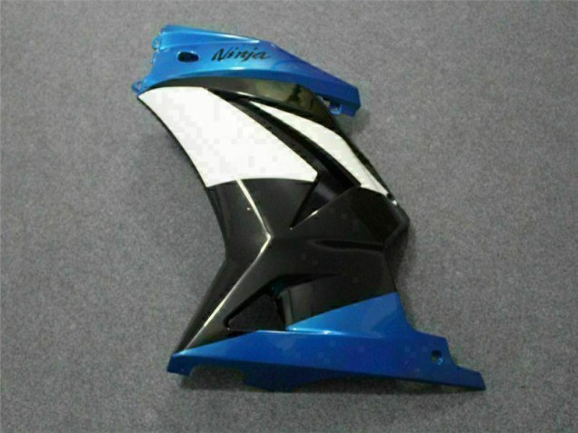 Blau Weiß Schwarz Ninja 08-12 Kawasaki EX250 Motorrad Verkleidungen Blau Weiß Schwarz Ninja 08-12 Kawasaki EX250 Motorrad Verkleidungen