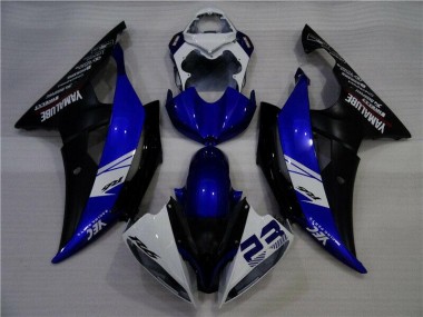 Blau Weiß Schwarz YEC 23 08-16 Yamaha YZF R6 Motorrad Verkleidung