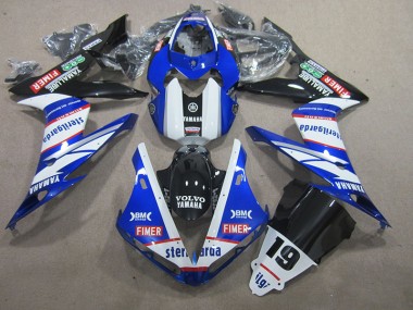 Blau Weiß Volvo Sterilgarda 19 04-06 Yamaha YZF R1 Motorrad Verkleidung