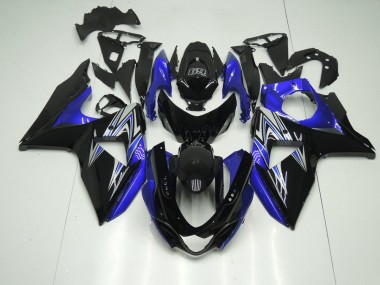 Blau und Schwarz 09-16 Suzuki GSXR 1000 Motorrad Verkleidung