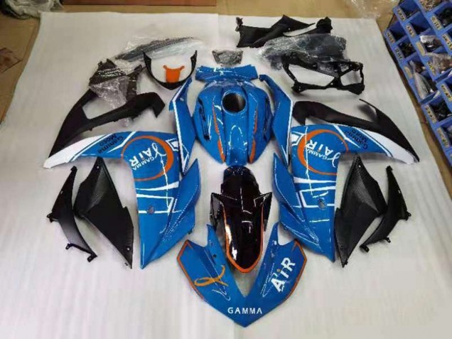 Blau und Weiß 15-22 Yamaha YZF R3 Motorrad Verkleidung Blau und Weiß 15-22 Yamaha YZF R3 Motorrad Verkleidung