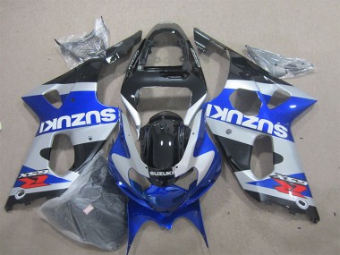 Blau weißer Aufkleber 00-02 Suzuki GSXR 1000 Motorrad Verkleidungen