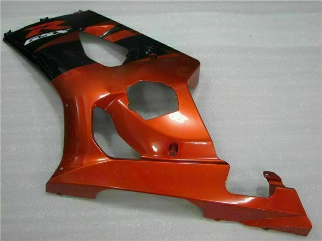 Braun Schwarz 03-04 Suzuki GSXR 1000 Motorrad Verkleidung