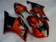 Braun Schwarz 03-04 Suzuki GSXR 1000 Motorrad Verkleidungen Braun Schwarz 03-04 Suzuki GSXR 1000 Motorrad Verkleidungen