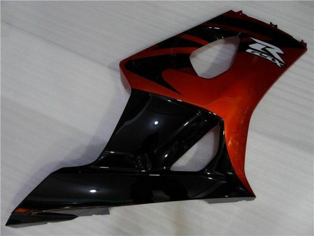 Braun Schwarz 03-04 Suzuki GSXR 1000 Motorrad Verkleidungen Braun Schwarz 03-04 Suzuki GSXR 1000 Motorrad Verkleidungen