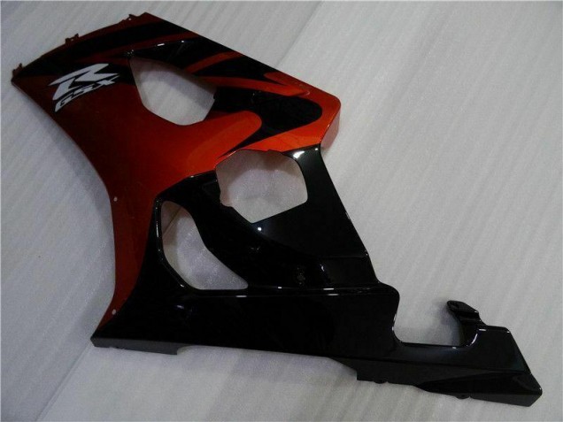 Braun Schwarz 03-04 Suzuki GSXR 1000 Motorrad Verkleidungen Braun Schwarz 03-04 Suzuki GSXR 1000 Motorrad Verkleidungen
