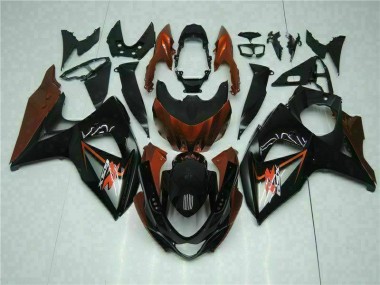 Braun Schwarz 09-16 Suzuki GSXR 1000 Motorrad Verkleidung