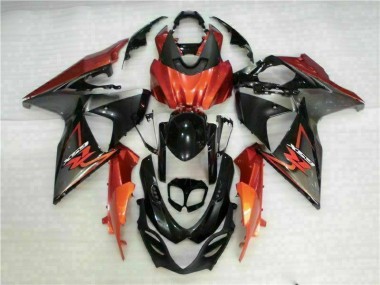 Braun Schwarz 09-16 Suzuki GSXR 1000 Motorrad Vollverkleidung