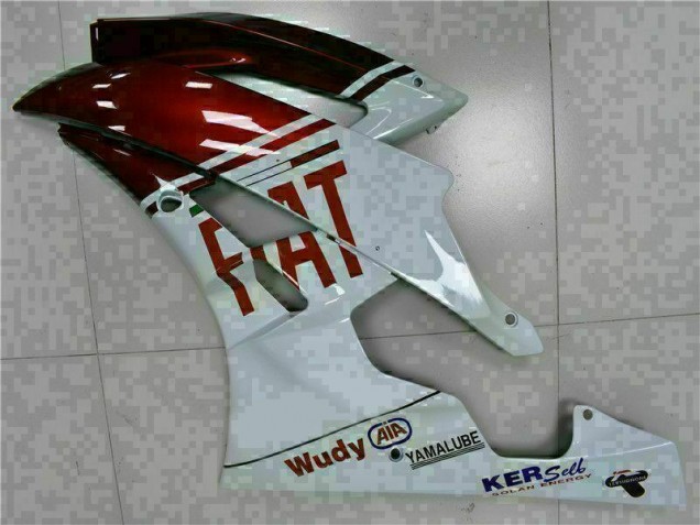 Braun Weiß 06-07 Yamaha YZF R6 Motorrad Verkleidung Braun Weiß 06-07 Yamaha YZF R6 Motorrad Verkleidung