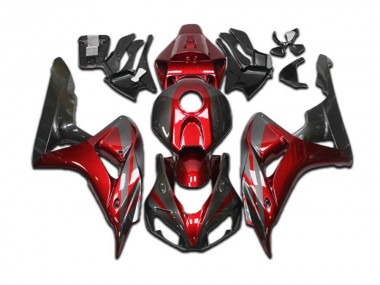 CUndy Rot Grau Schwarz 04-05 Honda CBR1000RR Motorrad Verkleidung