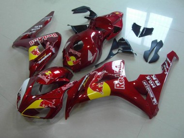 CUndy Rot Rot Bull 06-07 Honda CBR1000RR Motorrad Verkleidung