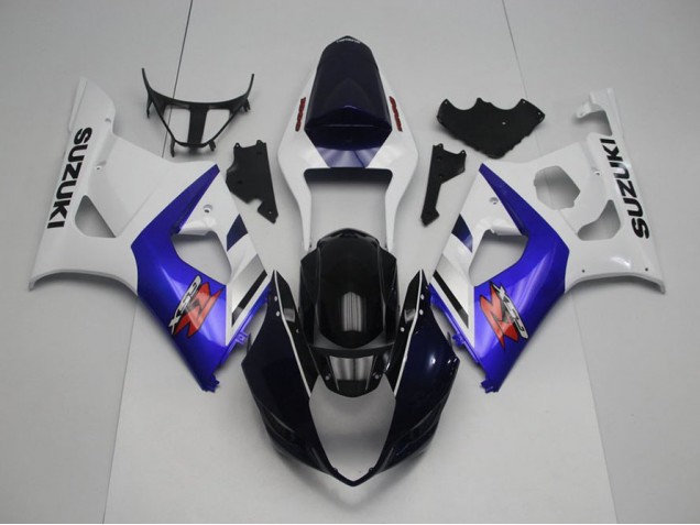 Dunkel Blau Vorderseite und Blau 03-04 Suzuki GSXR 1000 Motorrad Verkleidung Dunkel Blau Vorderseite und Blau 03-04 Suzuki GSXR 1000 Motorrad Verkleidung