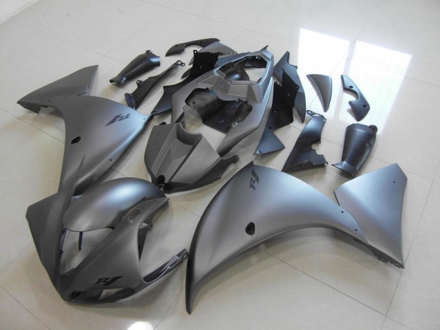 Dunkel grau 09-11 Yamaha YZF R1 Motorrad Verkleidung Dunkel grau 09-11 Yamaha YZF R1 Motorrad Verkleidung