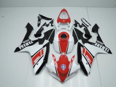 Fabrik Rot Weiß 07-08 Yamaha YZF R1 Motorrad Verkleidung