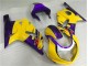 Gelb 01-03 Suzuki GSXR 600/750 Motorrad Verkleidung