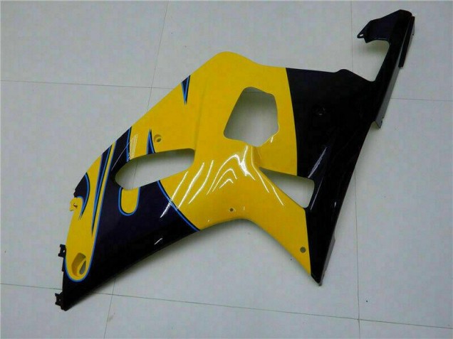 Gelb 01-03 Suzuki GSXR 600/750 Motorrad Vollverkleidung Gelb 01-03 Suzuki GSXR 600/750 Motorrad Vollverkleidung