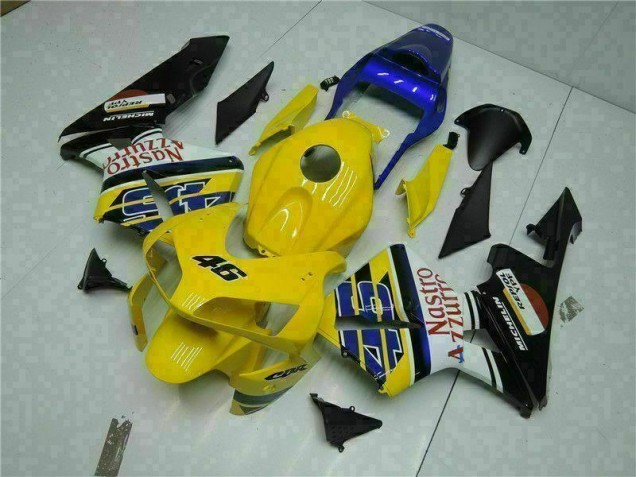 Gelb 03-04 Honda CBR600RR Motorrad Verkleidung Gelb 03-04 Honda CBR600RR Motorrad Verkleidung