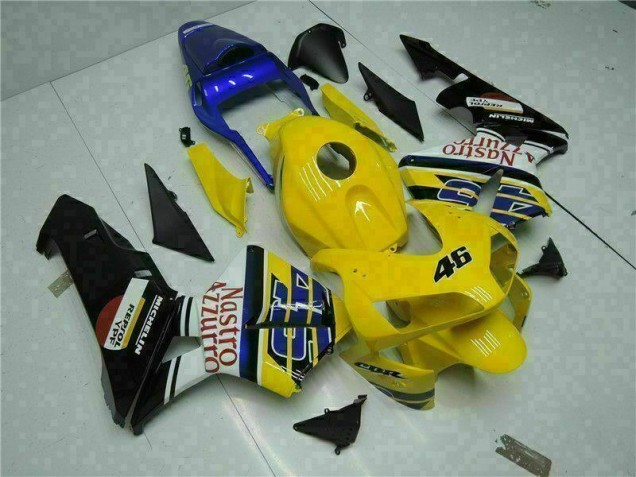 Gelb 03-04 Honda CBR600RR Motorrad Verkleidung Gelb 03-04 Honda CBR600RR Motorrad Verkleidung