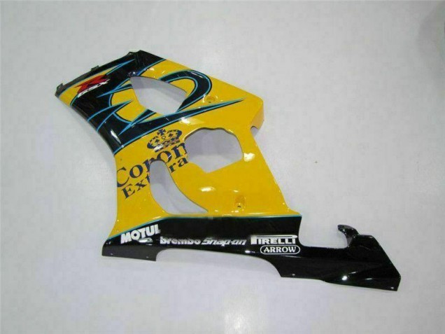 Gelb 03-04 Suzuki GSXR 1000 Motorrad Verkleidung Gelb 03-04 Suzuki GSXR 1000 Motorrad Verkleidung