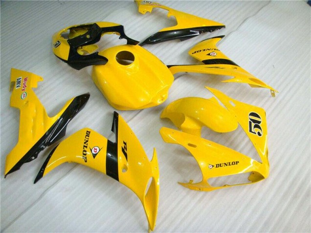 Gelb 04-06 Yamaha YZF R1 Motorrad Verkleidung Gelb 04-06 Yamaha YZF R1 Motorrad Verkleidung