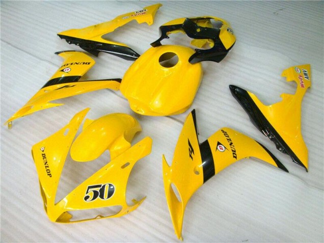 Gelb 04-06 Yamaha YZF R1 Motorrad Verkleidung Gelb 04-06 Yamaha YZF R1 Motorrad Verkleidung