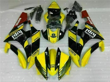 Gelb 06-07 Yamaha YZF R6 Motorrad Verkleidung Komplett Sets