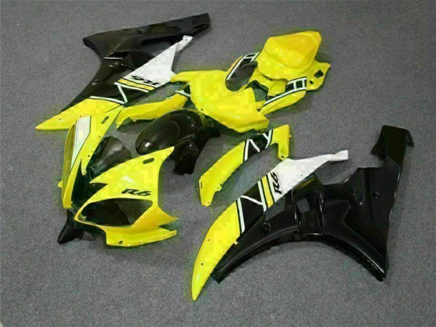 Gelb 06-07 Yamaha YZF R6 Motorrad Verkleidungen Gelb 06-07 Yamaha YZF R6 Motorrad Verkleidungen