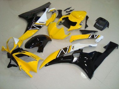 Gelb 06-07 Yamaha YZF R6 Motorrad Vollverkleidung & Plastik