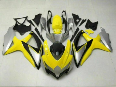 Gelb 08-10 Suzuki GSXR 600/750 Motorrad Verkleidung