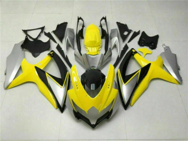 Gelb 08-10 Suzuki GSXR 600/750 Motorrad Verkleidung Gelb 08-10 Suzuki GSXR 600/750 Motorrad Verkleidung