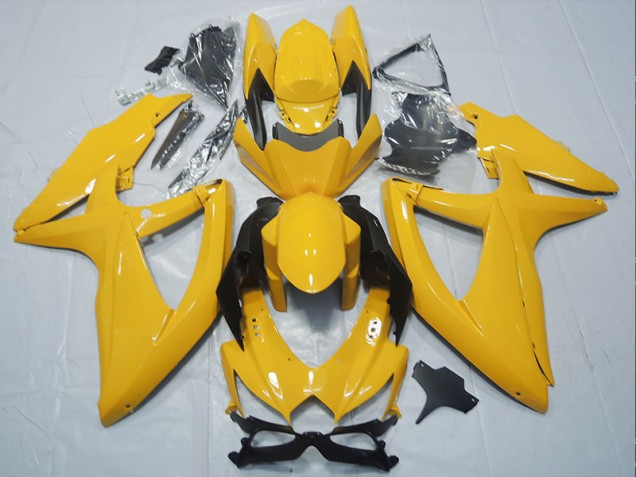 Gelb 08-10 Suzuki GSXR 750 Motorrad Verkleidung