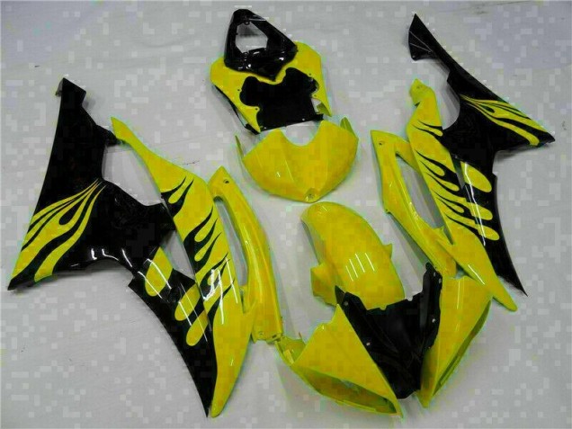Gelb 08-16 Yamaha YZF R6 Motorrad Verkleidung Gelb 08-16 Yamaha YZF R6 Motorrad Verkleidung